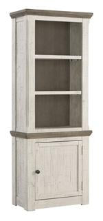 Havalance Two-tone Right Pier Cabinet - W814-34 - Lara Furniture