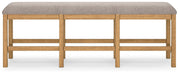 Havonplane Brown 72" Counter Height Dining Bench - D773-09