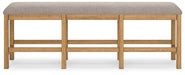 Havonplane Brown 72" Counter Height Dining Bench - D773-09