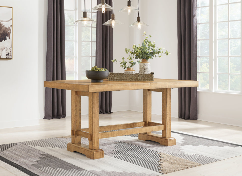 Havonplane Brown Counter Height Dining Extension Table - D773-32