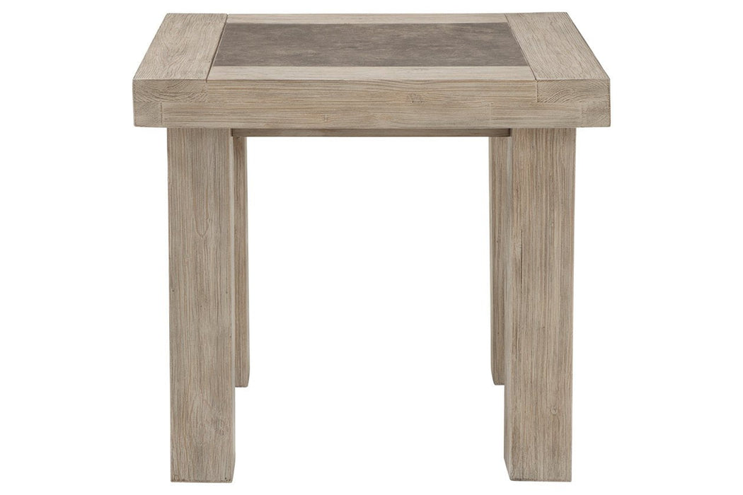 Hennington Light Brown End Table - T946-3 - Lara Furniture