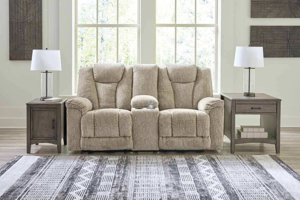 Hindmarsh Power Reclining Loveseat with Console - 9030918