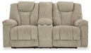 Hindmarsh Power Reclining Loveseat with Console - 9030918