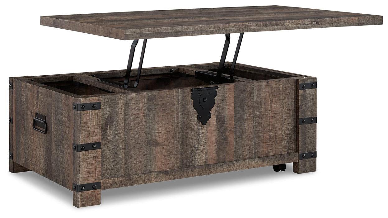 Hollum Lift-Top Coffee Table - T466-9 - Lara Furniture