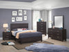 Hopkins Espresso Platform Youth Bedroom Set - Lara Furniture