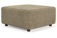 Hoylake Chocolate Ottoman - 5640208 - Lara Furniture