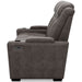 Hyllmont Gray Power Reclining Living Room Set - Lara Furniture