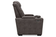 HyllMont Gray Recliner - 9300313 - Lara Furniture