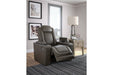 HyllMont Gray Recliner - 9300313 - Lara Furniture