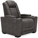 HyllMont Gray Recliner - 9300313 - Lara Furniture