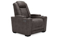 HyllMont Gray Recliner - 9300313 - Lara Furniture