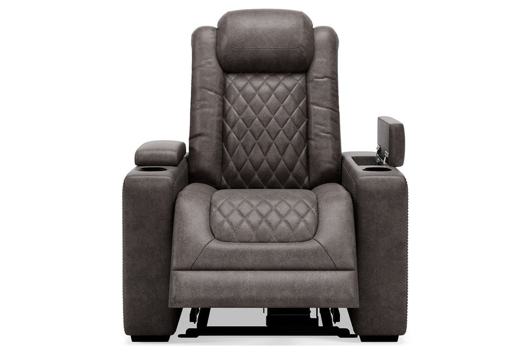 HyllMont Gray Recliner - 9300313 - Lara Furniture