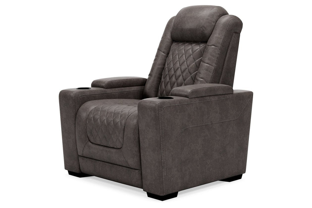 HyllMont Gray Recliner - 9300313 - Lara Furniture