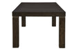 Hyndell Dark Brown Dining Extension Table - D731-35 - Lara Furniture