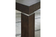 Hyndell Dark Brown Dining Extension Table - D731-35 - Lara Furniture