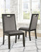 Hyndell Dark Brown Dining Room Set - Lara Furniture