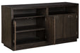 Hyndell Dark Brown Dining Server - D731-60 - Lara Furniture