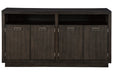 Hyndell Dark Brown Dining Server - D731-60 - Lara Furniture