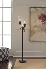 Jaak Bronze Finish Floor Lamp - L207171 - Lara Furniture