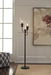 Jaak Bronze Finish Floor Lamp - L207171 - Lara Furniture