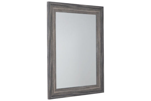 jACEE Antique Gray Accent Mirror - A8010218 - Lara Furniture