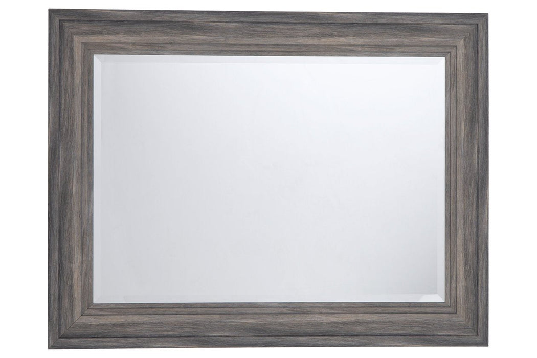 jACEE Antique Gray Accent Mirror - A8010218 - Lara Furniture