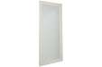 Jacee Antique White Floor Mirror - A8010217 - Lara Furniture