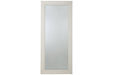 Jacee Antique White Floor Mirror - A8010217 - Lara Furniture