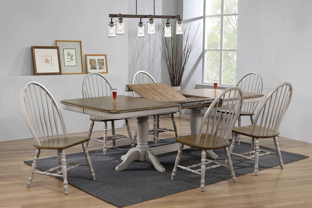 Jack Gray/Brown Dining Room Set - Lara Furniture