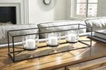 Jadyn Black Candle Holder - A2000108 - Lara Furniture