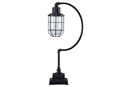 Jae Antique Black Desk Lamp - L734232 - Lara Furniture