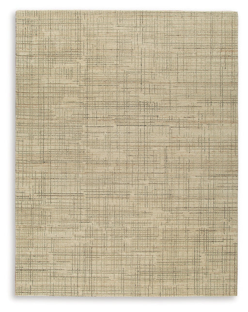 Janston Ivory/Gray/Tan Large Rug - R406861