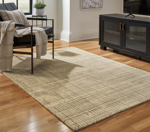 Janston Ivory/Gray/Tan Medium Rug - R406862