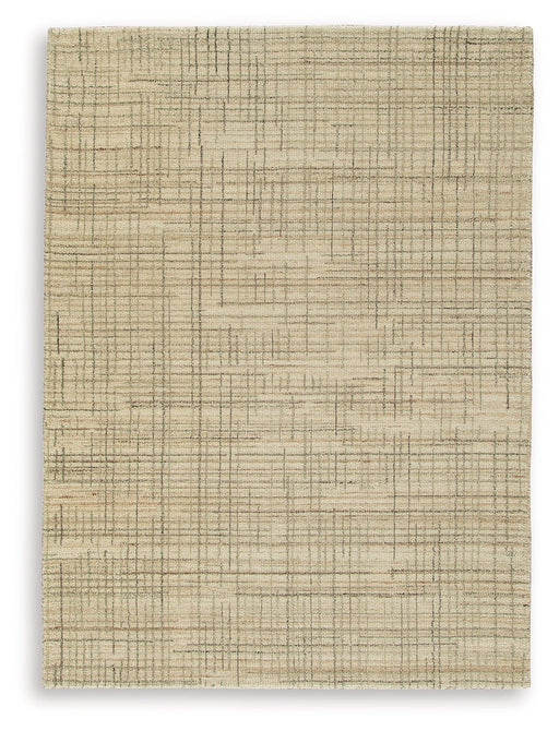 Janston Ivory/Gray/Tan Medium Rug - R406862