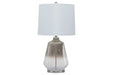 Jaslyn Silver Finish Table Lamp - L430414 - Lara Furniture