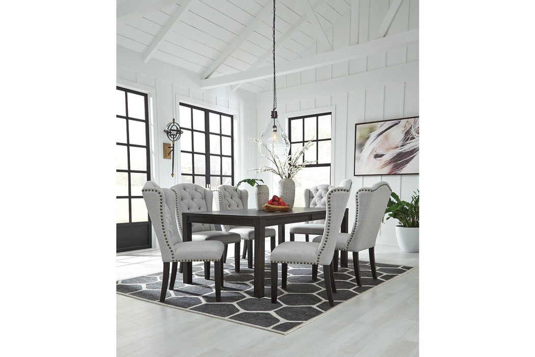 Jeanette Black Dining Table - D702-25 - Lara Furniture