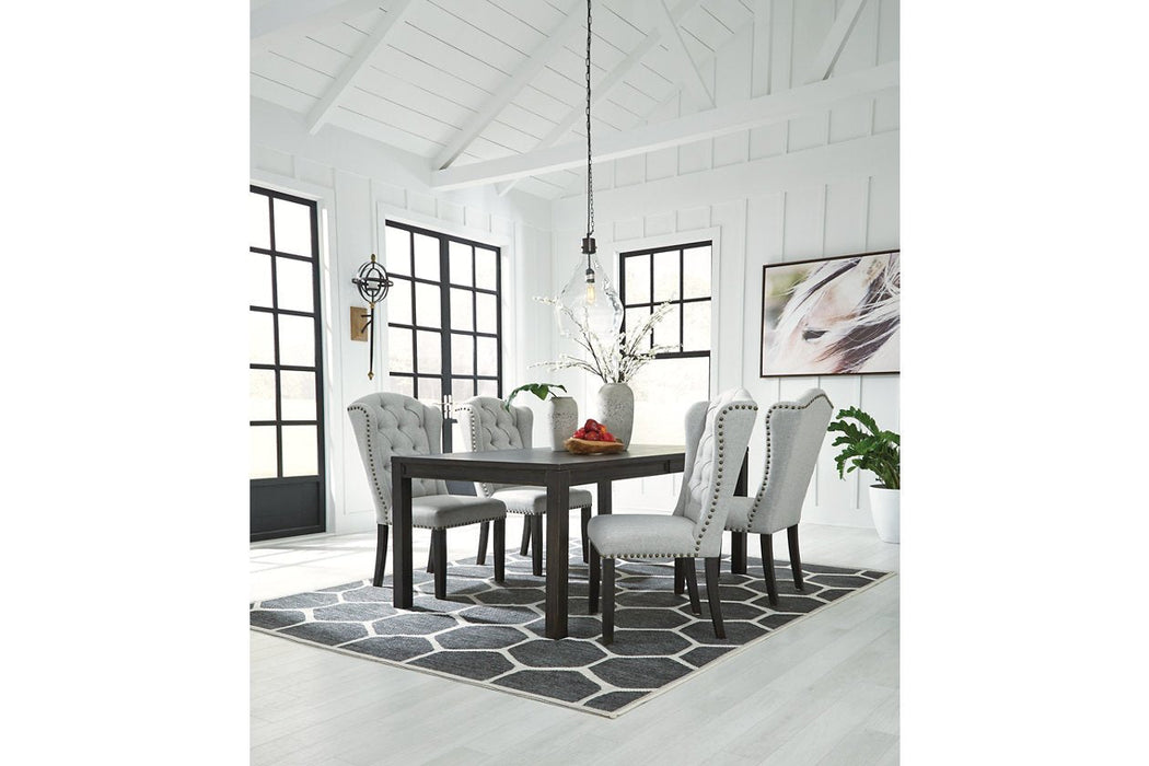 Jeanette Black Dining Table - D702-25 - Lara Furniture