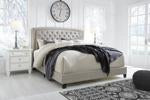 Jerary Gray King Upholstered Bed - B090-782 - Lara Furniture