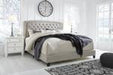 Jerary Gray Queen Upholstered Bed - B090-781 - Lara Furniture