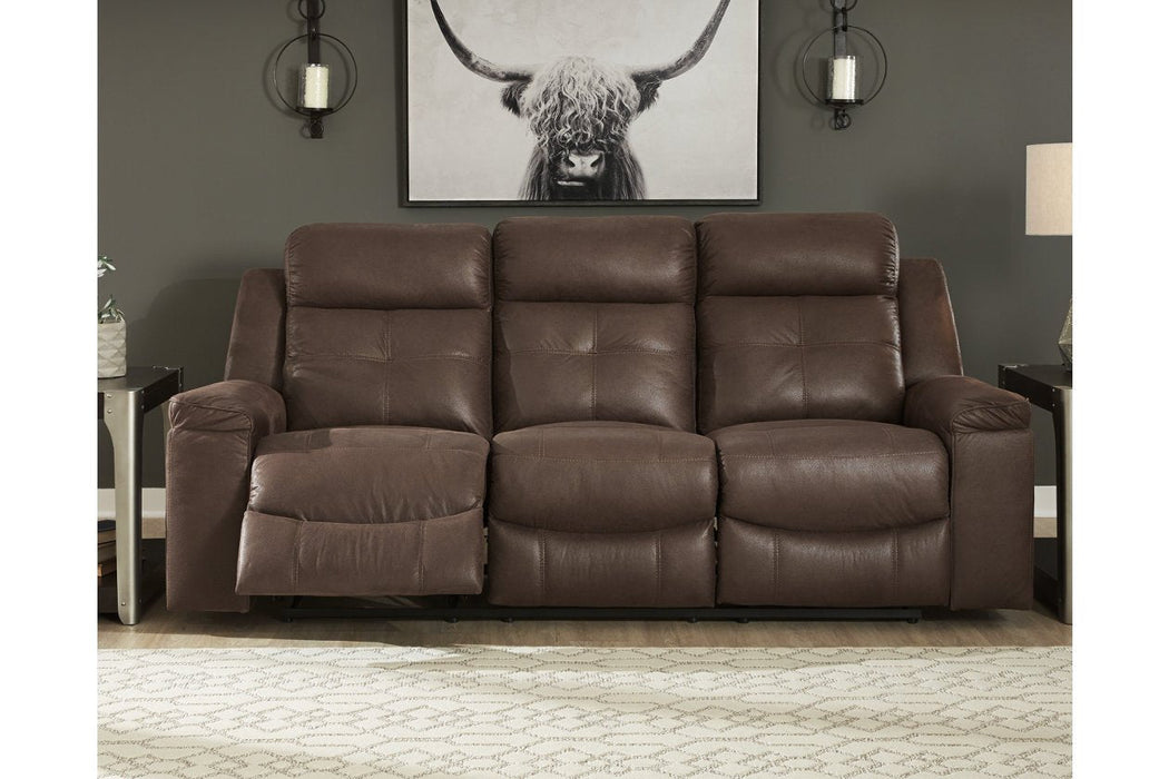 Jesolo Coffee Reclining Sofa - 8670488 - Lara Furniture