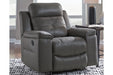 Jesolo Dark Gray Recliner - 8670525 - Lara Furniture