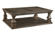 Johnelle Gray Coffee Table - T776-1 - Lara Furniture