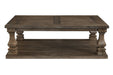 Johnelle Gray Coffee Table - T776-1 - Lara Furniture