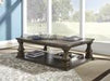 Johnelle Gray Coffee Table - T776-1 - Lara Furniture