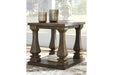 Johnelle Gray End Table - T776-3 - Lara Furniture