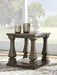 Johnelle Gray End Table - T776-3 - Lara Furniture