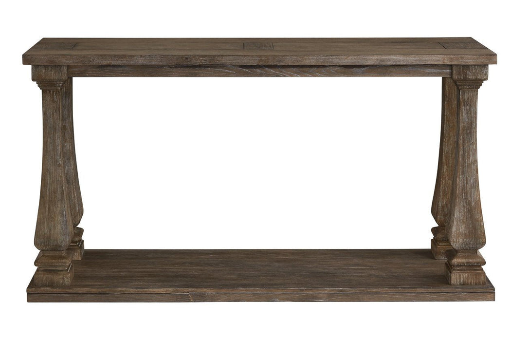 Johnelle Gray Sofa Table - T776-4 - Lara Furniture