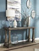 Johnelle Gray Sofa Table - T776-4 - Lara Furniture