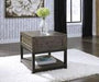 Johurst Grayish Brown End Table - T444-3 - Lara Furniture