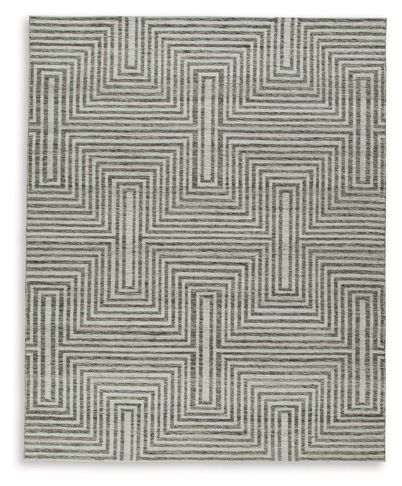 Jossen Ivory/Gray Large Rug - R406831